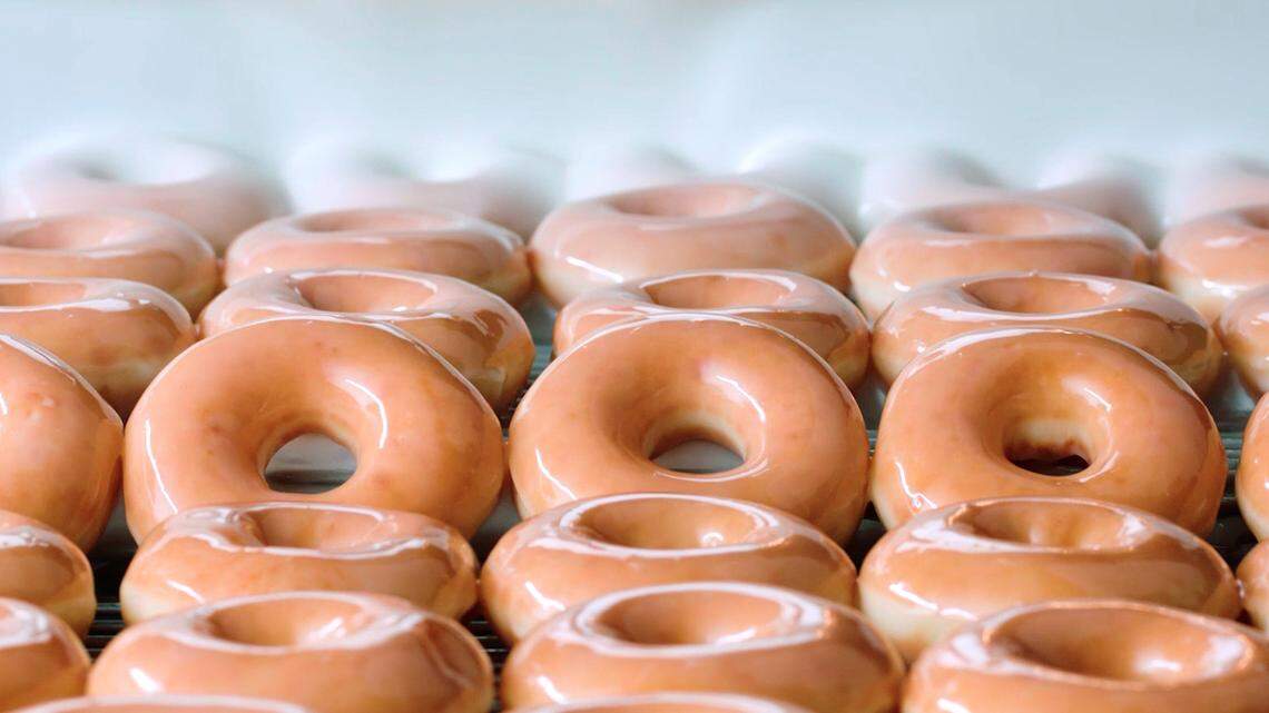 Krispy Kreme is giving away free doughnuts — if you dress the part. Here’s when