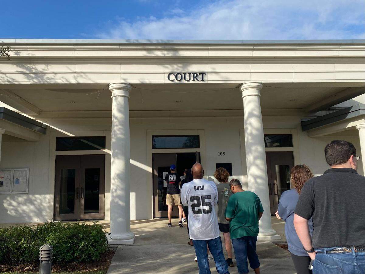 It was smooth sailing Tuesday, Nov. 5, 2024, for voters at the City Court building in Pass Christian, Mississippi.