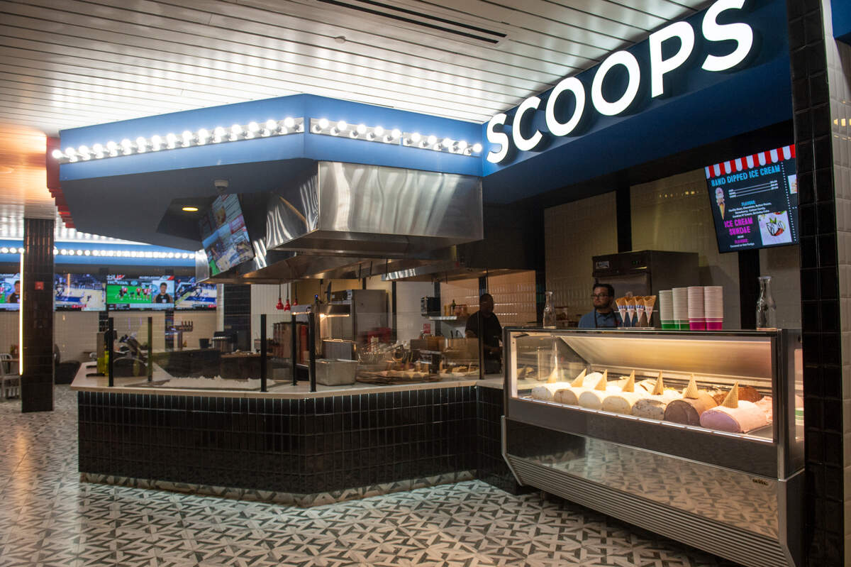 The former buffet space is now home to two new restaurants and an ice cream shop at Harrah’s Gulf Coast Casino in Biloxi.