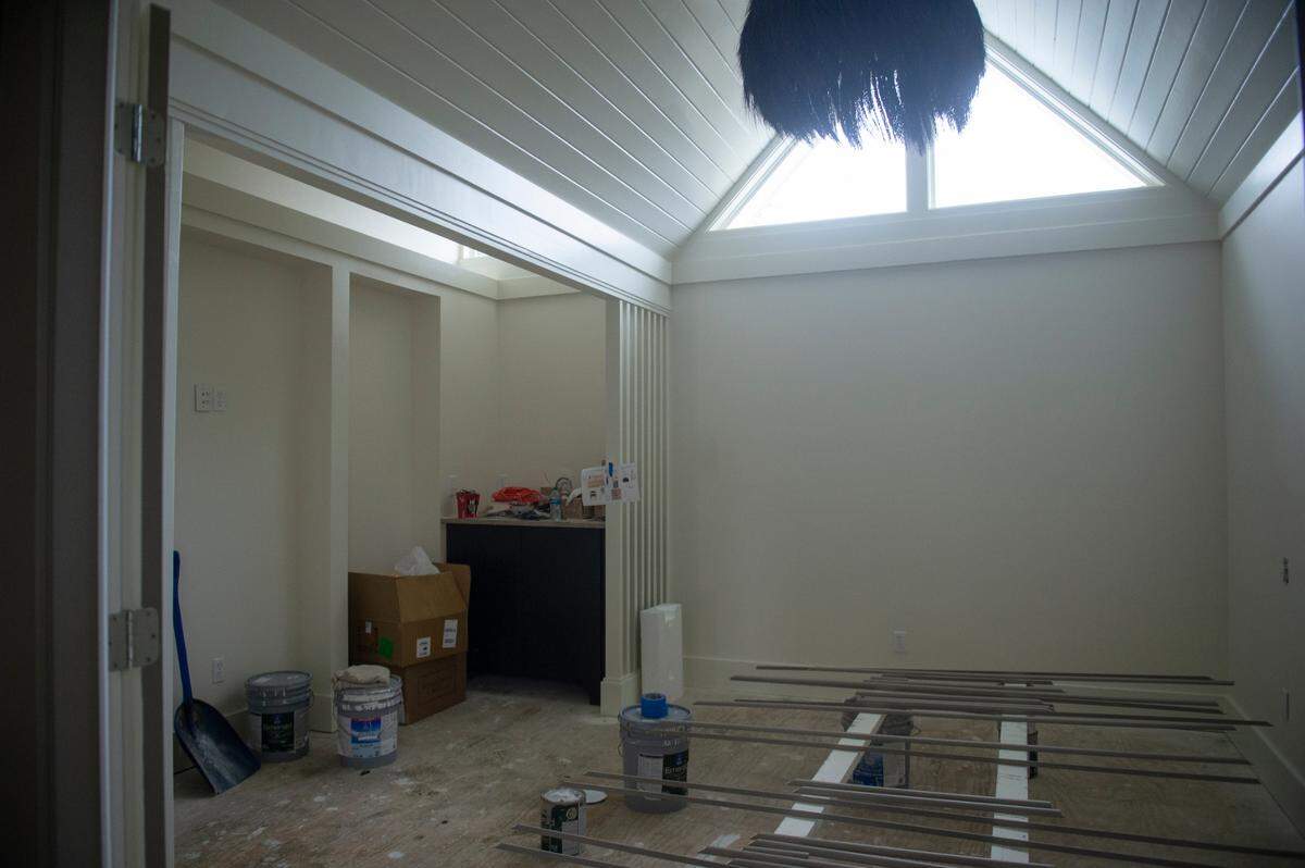 An unfinished room inside The Springs Hotel in Ocean Springs is among 15 rooms, all named after plants and herbs.