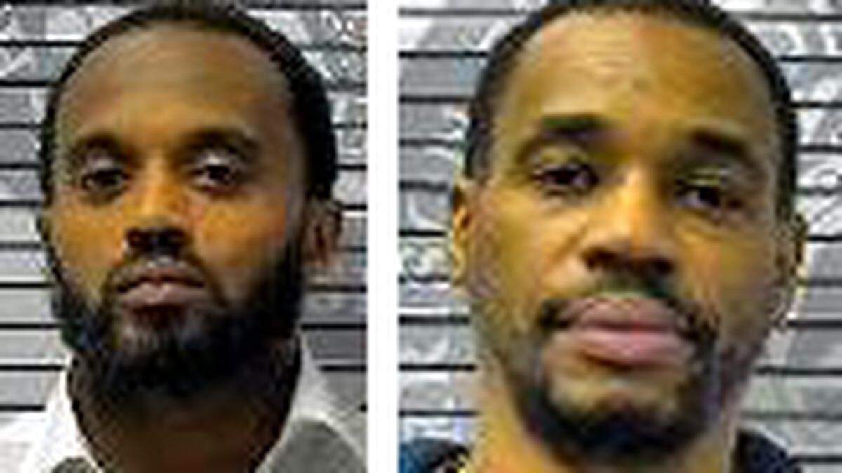 Jaycie Mario Thomas, left, and Keith Lavelle Brown