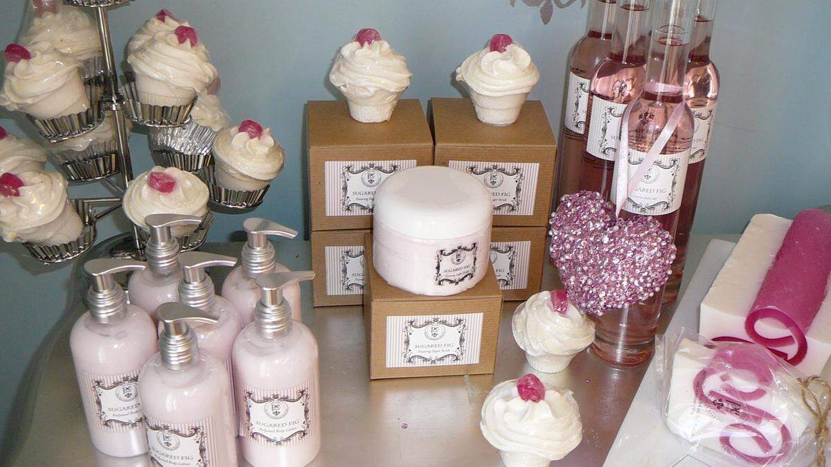 MARY PEREZ/SUN HERALD/2011 
 
 An array of products from the Pass Christian Soap Company. The local business was featured on the 'Deals and Steals' segment of 'Good Morning America' on Thursday.
