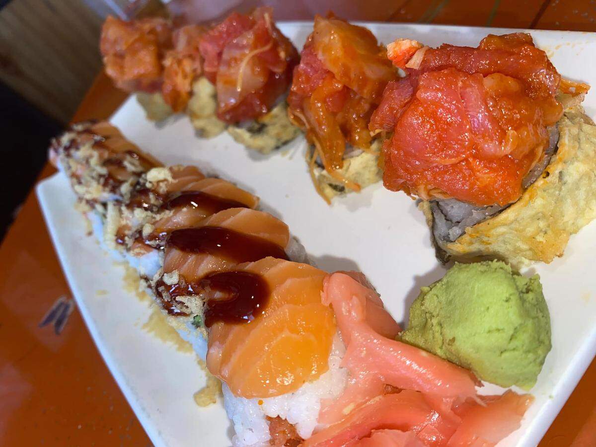 Sushilicious and Thai’s menu includes the “LSU roll” and “Susan’s favorite roll.”