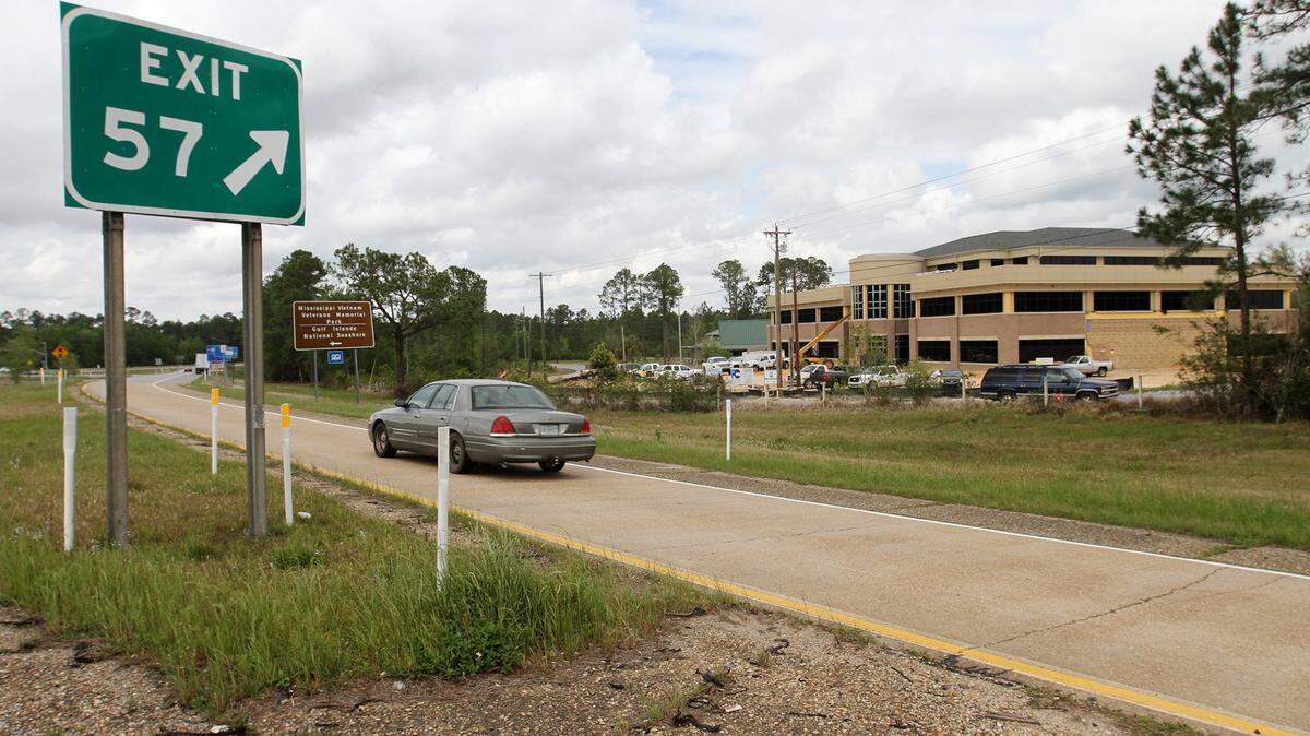 JOHN FITZHUGH/SUN HERALD 
 MDOT has agreed to Gautier's request to rename exit 57 on I-10 to East Lake as a nod to the new development at the intersection, Bienville Orthopaedic Medical Park, right.
