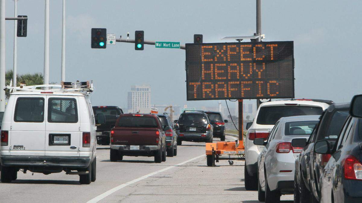 TIM ISBELL/SUN HERALD/FILE 
 Coast police are ready to deal with traffic jams this weekend.