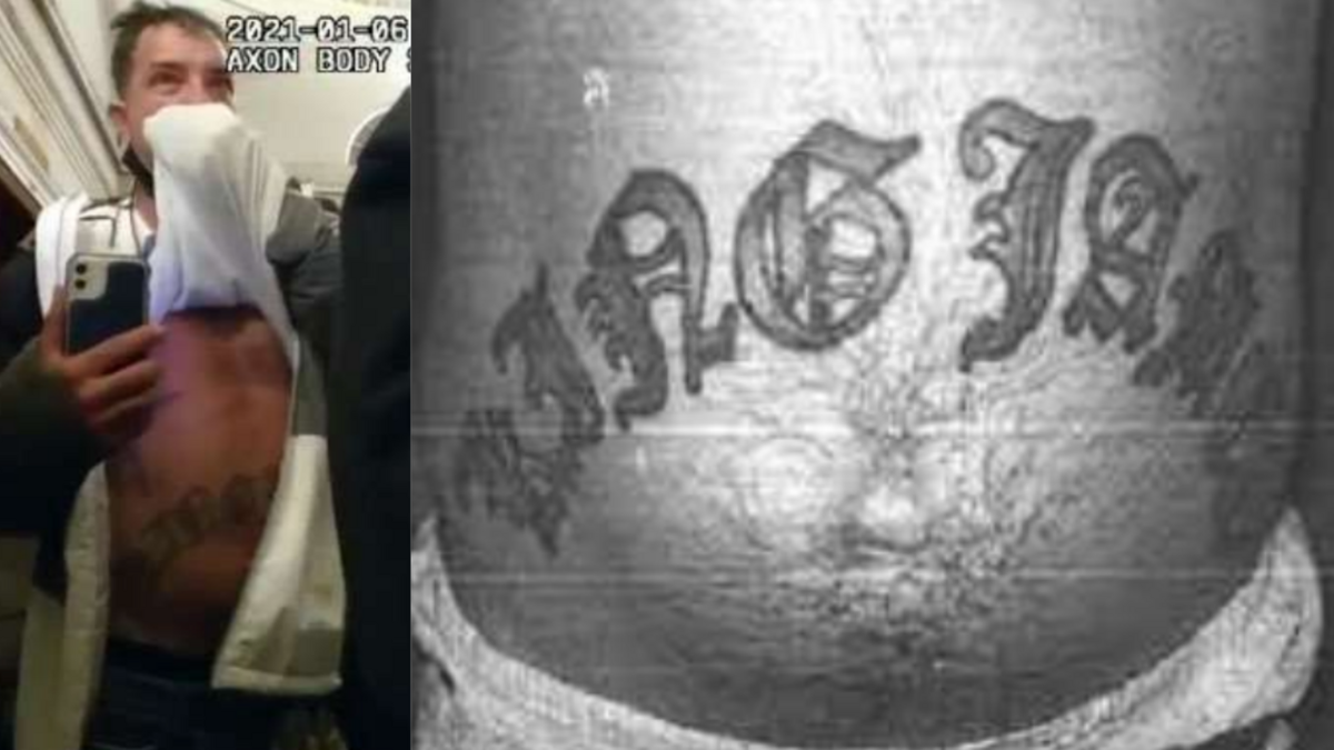 James, McGrew, a former U.S. Marine from Biloxi, was identified at the U.S. Capitol riot by his “KING JAMES” tattoo.