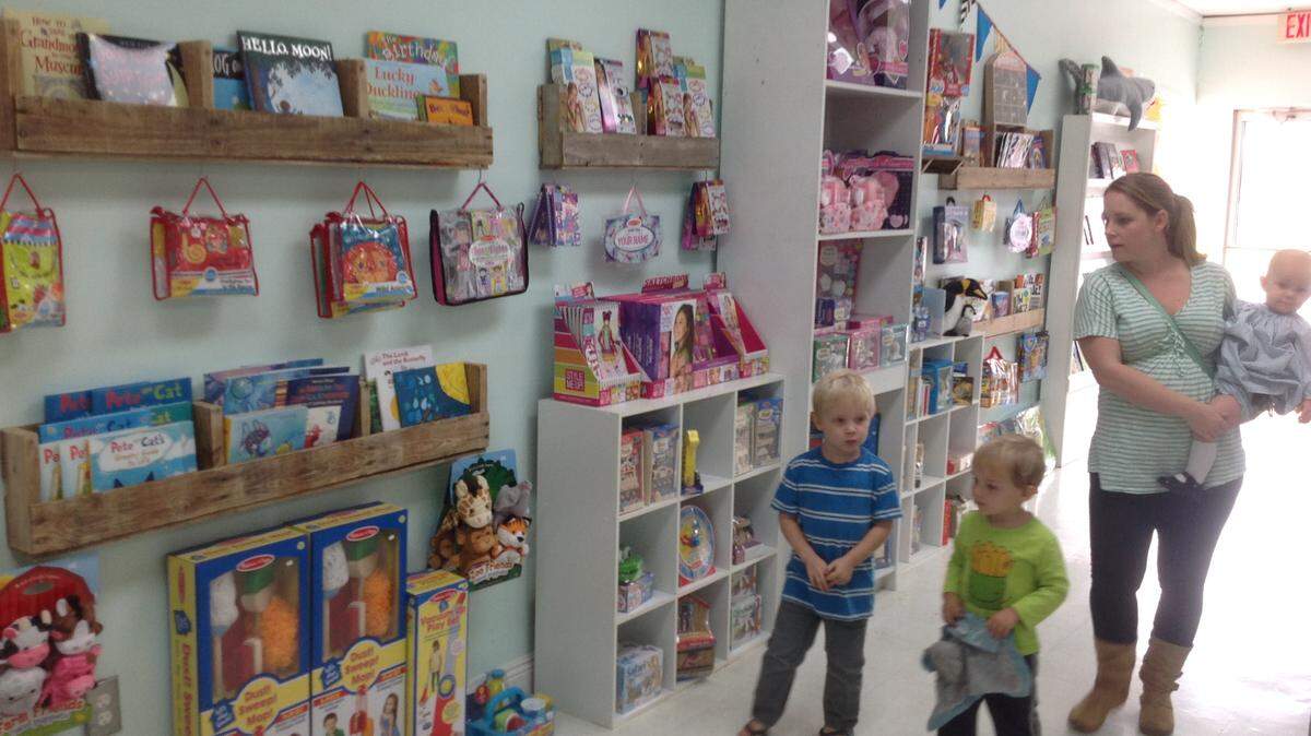 KAREN NELSON/SUN HERALDWhimsy Books & Toys, Pascagoula's toy store that has been in business for more than a year now, offers customers a growing inventory of fun things.