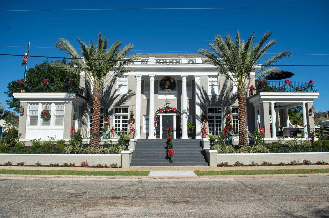 Frank and Tim Lombardi-Benson bought the Glenn Swetman House in August from the city of Biloxi and recently completed extensive renovations.