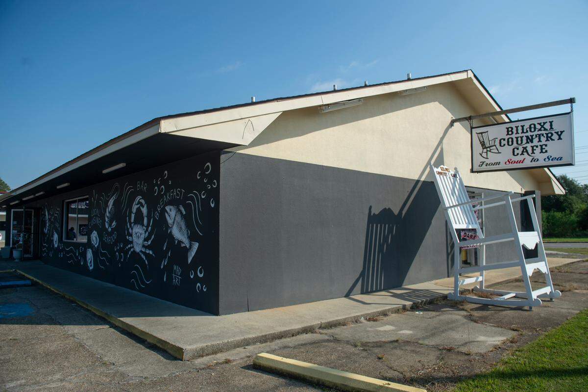 Biloxi Country Cafe in St. Martin on Tuesday, Oct. 15, 2024, after a fire destroyed the kitchen the night before. The rest of the restaurant was not damaged.