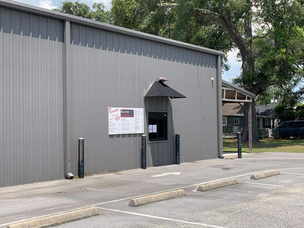 The drive thru located at Chicken on Pass in Gulfport.