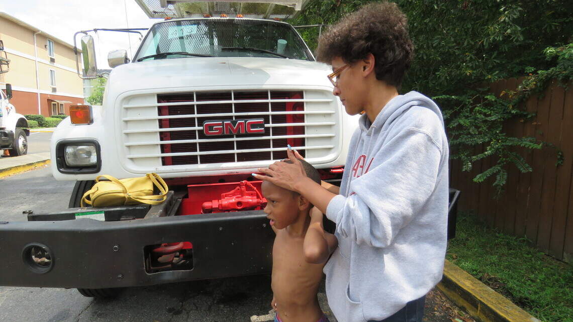 Her family lives in a ‘lifesaver’ Coast motel. But things got complicated after Ida.