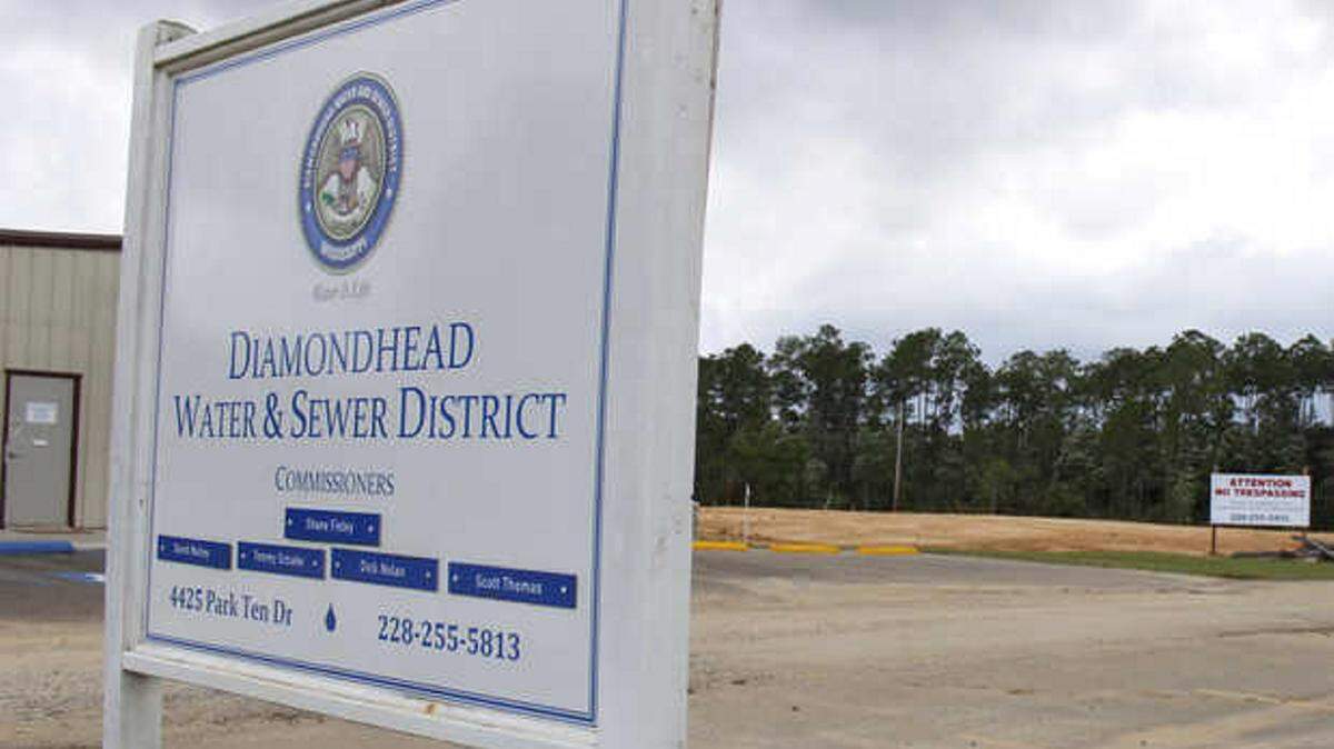 WESLEY MULLER/SUN HERALD 
 The Diamondhead Water and Sewer District will break ground on its new sewage treatment facility Monday.