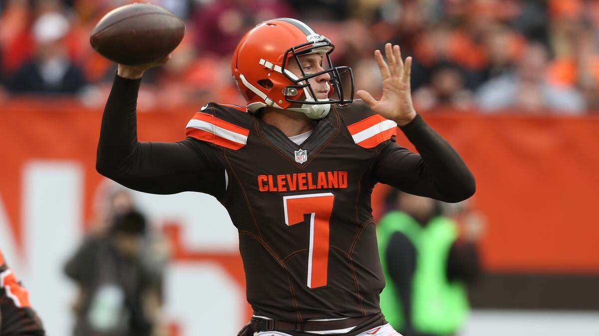 RON SCHWANE/ASSOCIATED PRESS 
 Former Southern Miss quarterback Austin Davis is likely to get the start for the Cleveland Browns Sunday.