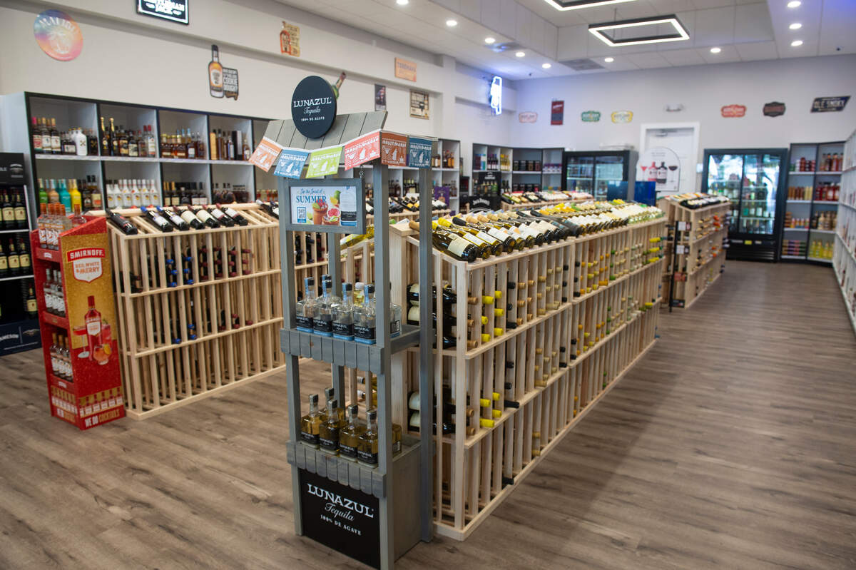 90 Proof Liquor store is on the property of 90 Express gas station, on U.S. 90 in Biloxi