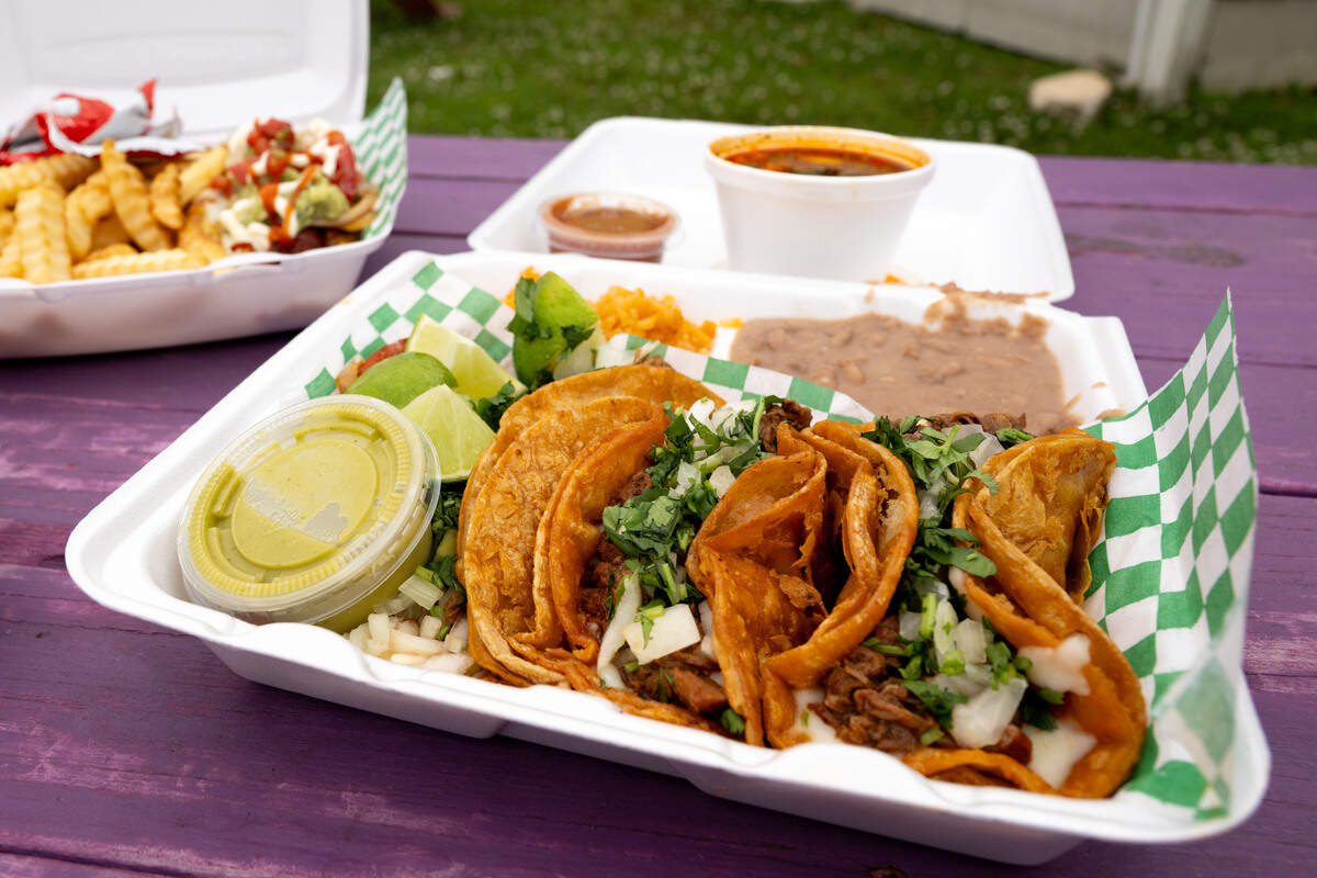 The birria tacos at Morritas Taqueria in Gulfport on Monday, April 6, 2026.