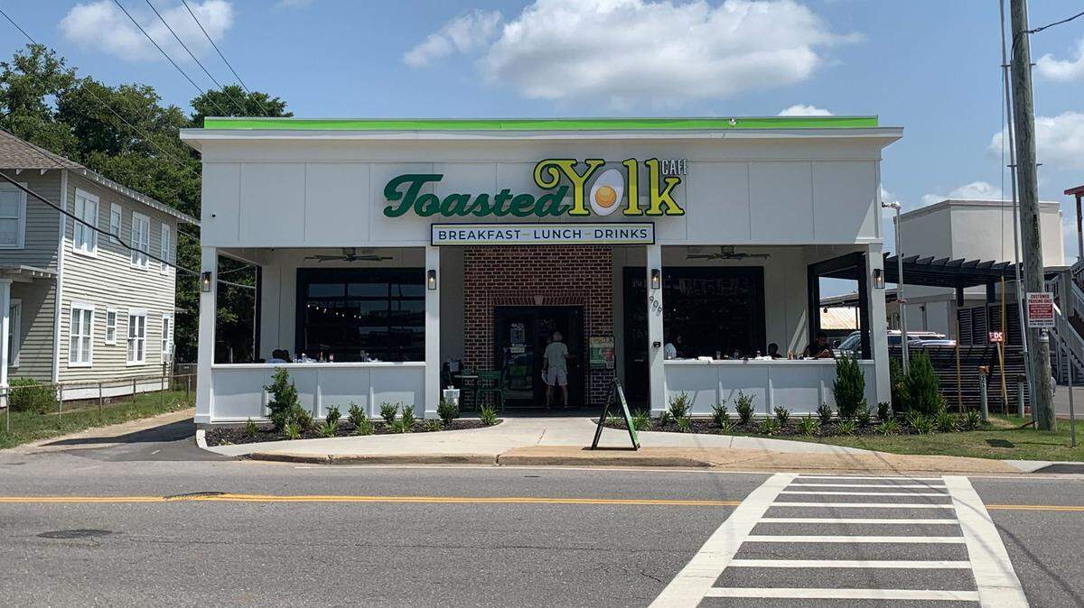 The Toasted Yolk in Biloxi, Mississippi is one of the Coast’s newest brunch restaurants