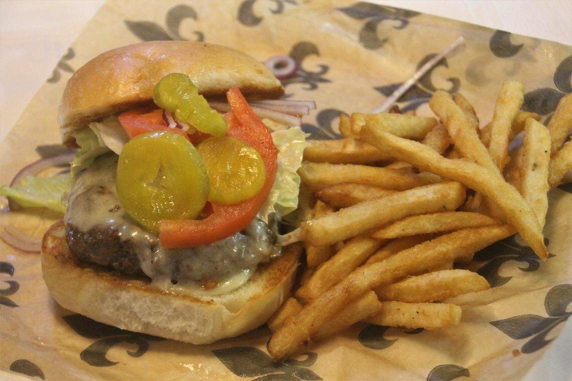 The cheeseburger is one of the menu items at Castaways Bar & Grill in Ocean Springs.