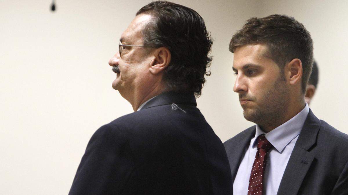 TIM ISBELL/SUN HERALDAlexander Kieper pleads guilty to embezzlement in Judge Dale Harkey's courtroom Friday, June 16, 2016. Kieper is a former deputy accused of embezzling equipment he tried to sell at a Gulfport pawn shop. Kieper will be sentenced on July 8.
