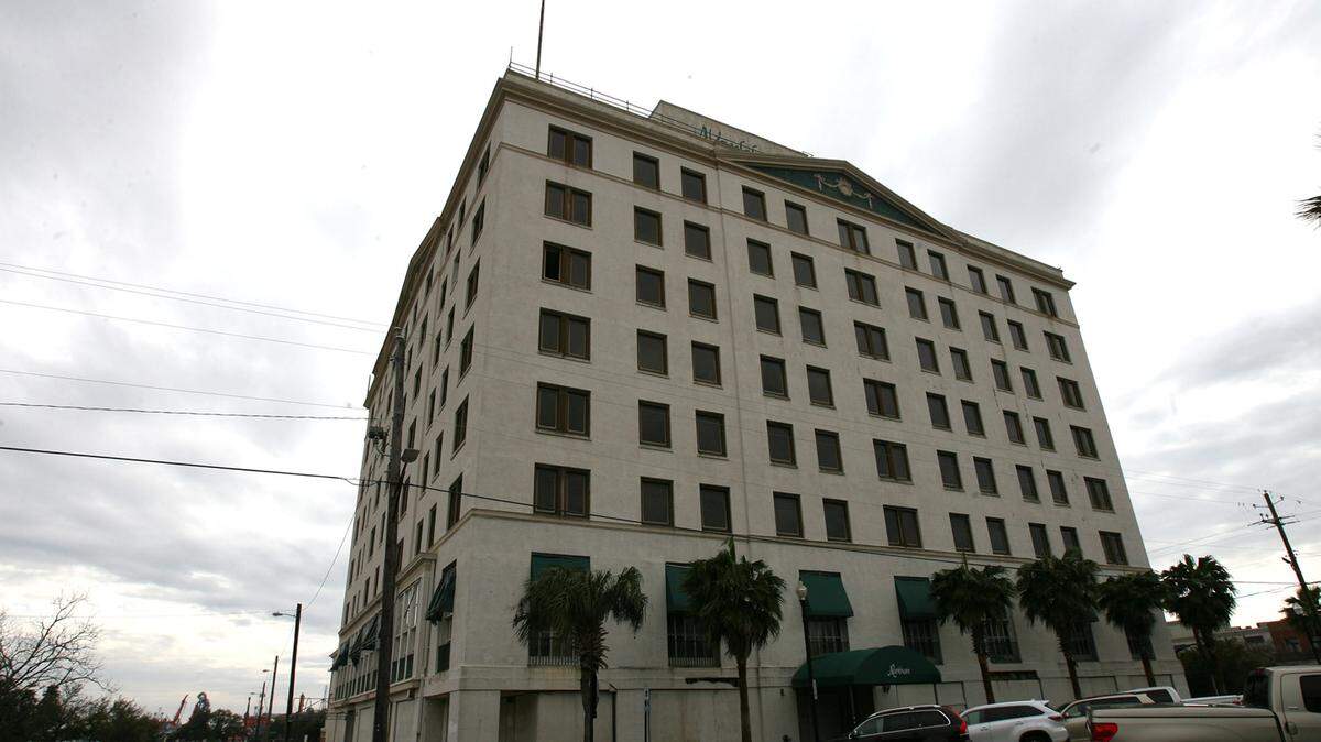 JUSTIN MITCHELL/SUN HERALD 
 A Virginia attorney who is under contract to buy the old Markham Hotel in downtown Gulfport said he plans to renovate the building either for offices or apartments.