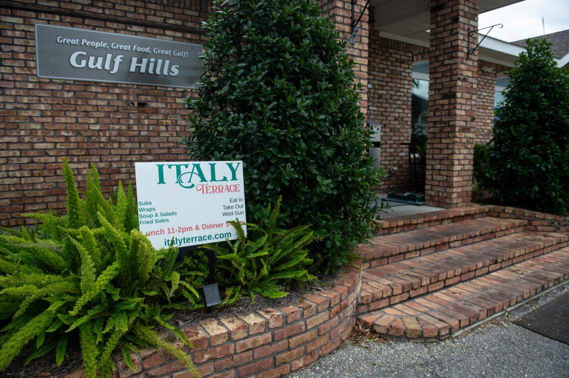 Italy Terrace opened recently at Gulf Hills Golf Club in Ocean Springs. New owner Paul Cutler, who will operate it with his family, plans to roll out the new restaurant in phases and this summer will add the cuisine of Northern Italy.