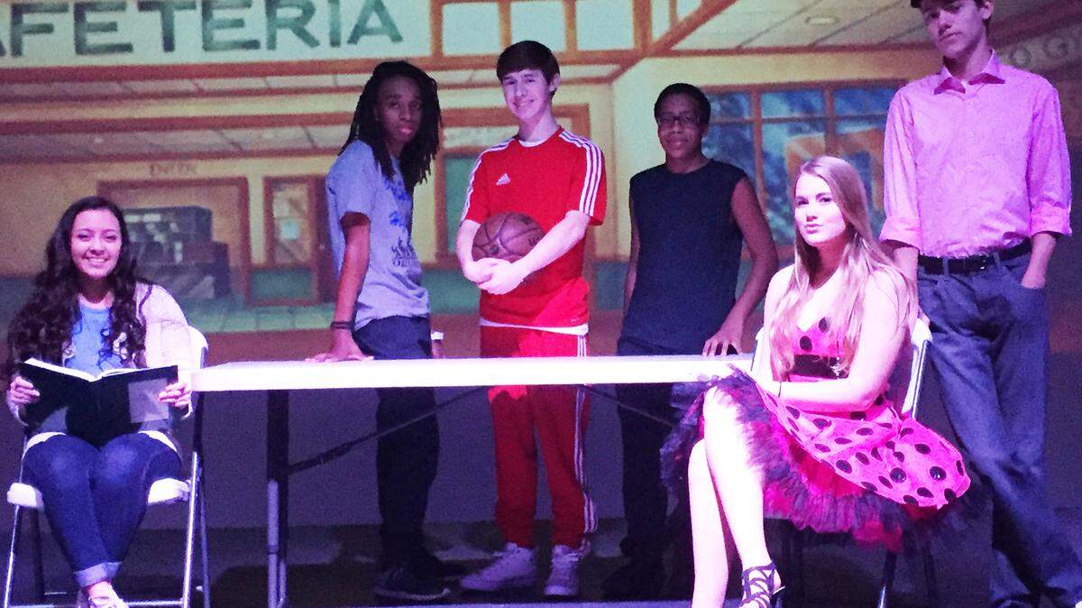 LYNN MEADOWS DISCOVERY CENTERLynn Meadows Discovery Center's production of Disney's "High School Musical" will star Elyssa Coloma, left, Kaleb Heidleberg, Benjamin Benigno, Joseph Jones, Megan Allen and Ethan Worch.