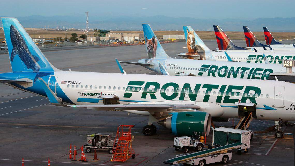 A passenger accused of bringing a box cutter on board a Frontier Airlines flight, prompting an emergency landing in Atlanta on Nov. 11, has been indicted, federal prosecutors say. (AP Photo/David Zalubowski, File)