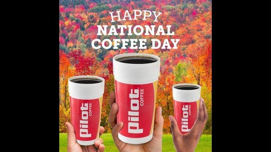 Pilot Flying J travel centers will treat customers to free hot, iced, cold brew or frozen coffee of any size on National Coffee Day, Sept. 29. Here’s what to know.