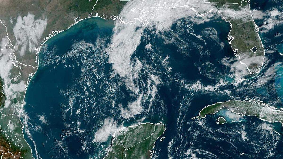 File art: Trump issued an executive order on Monday changing the name of the Gulf of Mexico to the Gulf of America