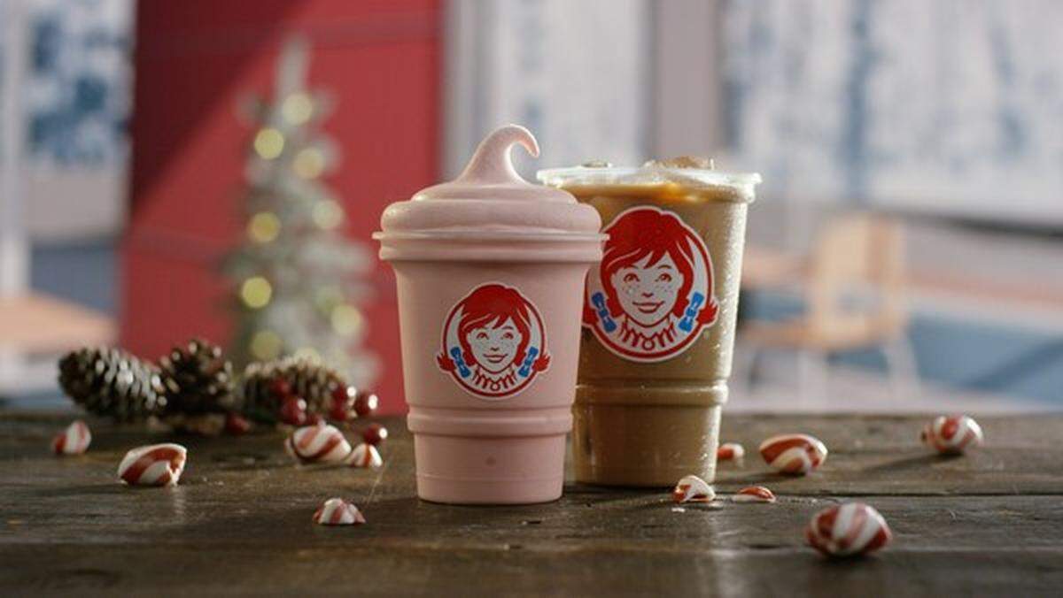 Wendy’s Peppermint Frosty and the new Peppermint Frosty Cream Cold Brew hit menus this holiday season on Nov. 14.
