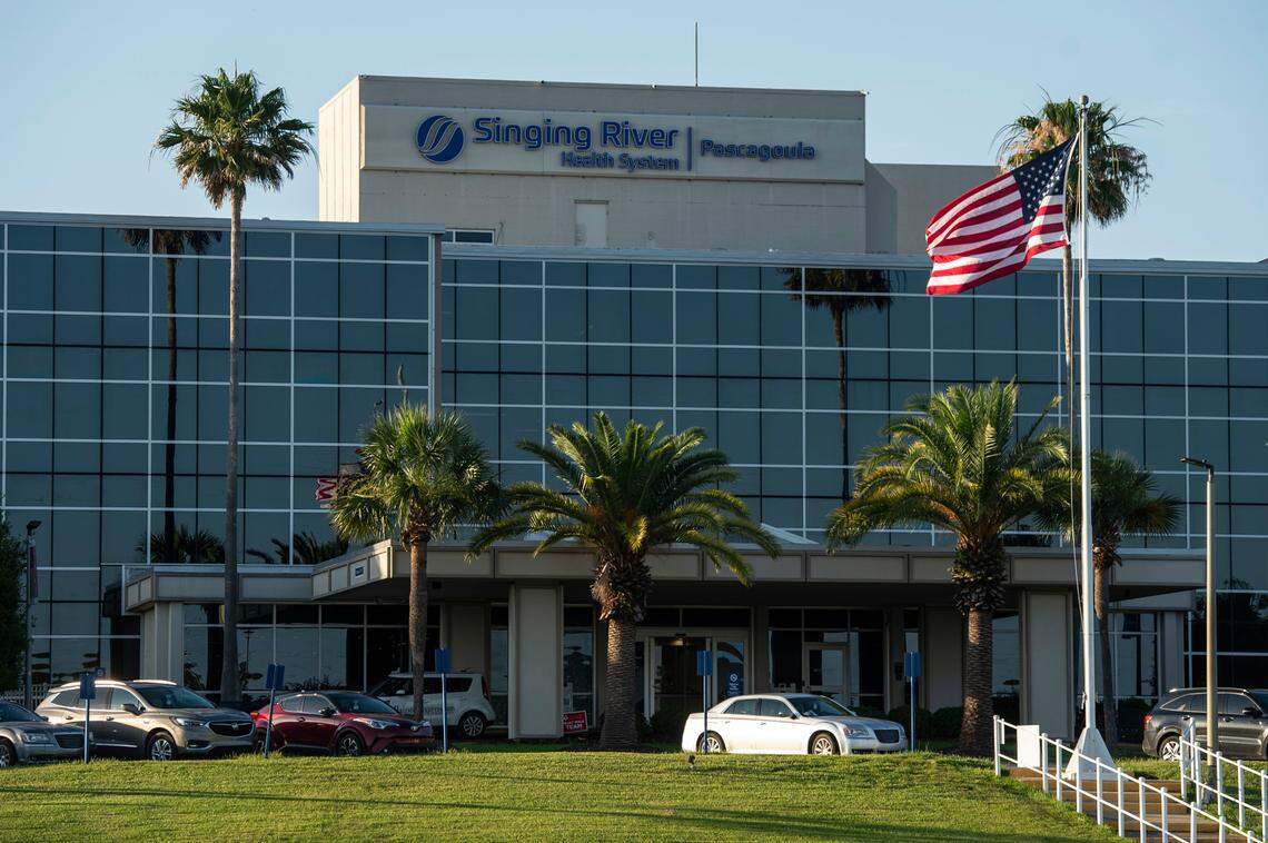 Singing River Hospital in Pascagoula on Wednesday, June 1, 2022.