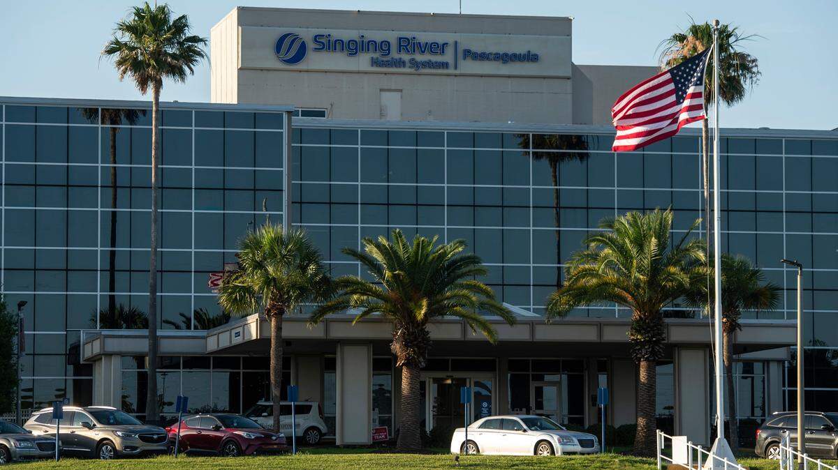Singing River Hospital in Pascagoula on Wednesday, June 1, 2022.