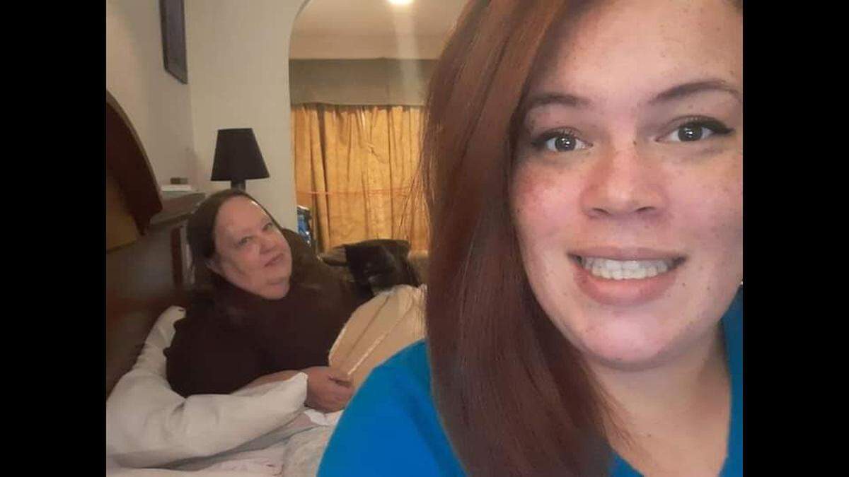 Laura Lehman, left, died Wednesday after a gunman shot and killed her and two others at the Broadway Inn Express motel in Biloxi, where Lehman worked as a property manager. She is pictured here with her daughter, Brittany Lehman.
