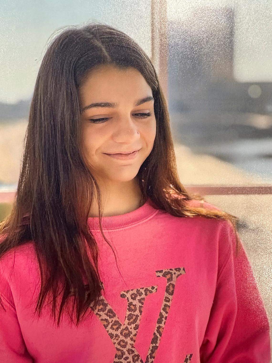 Kayelyn Drake in a photo provided by her mother.