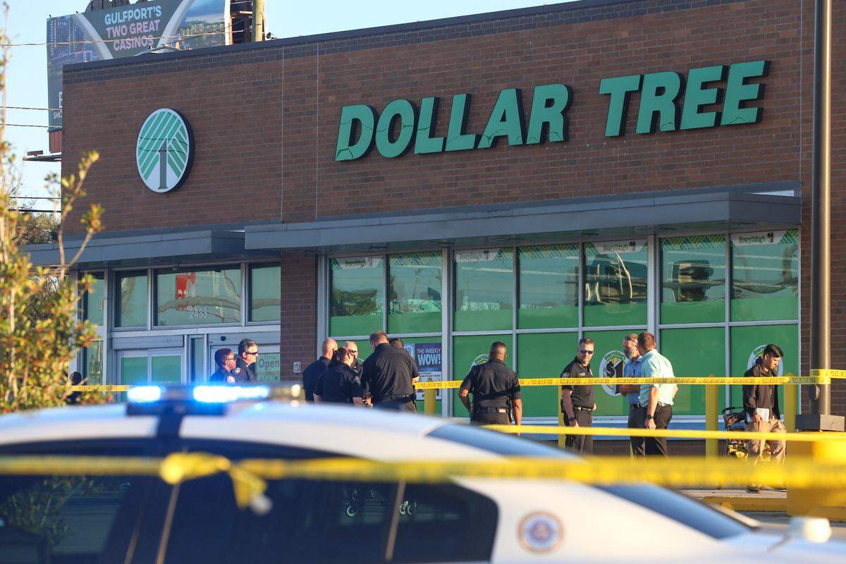 An officer-involved shooting occurred outside of a Dollar Tree store of U.S. 49 before 33 p.m. on Thursday, Nov. 12, 2020.