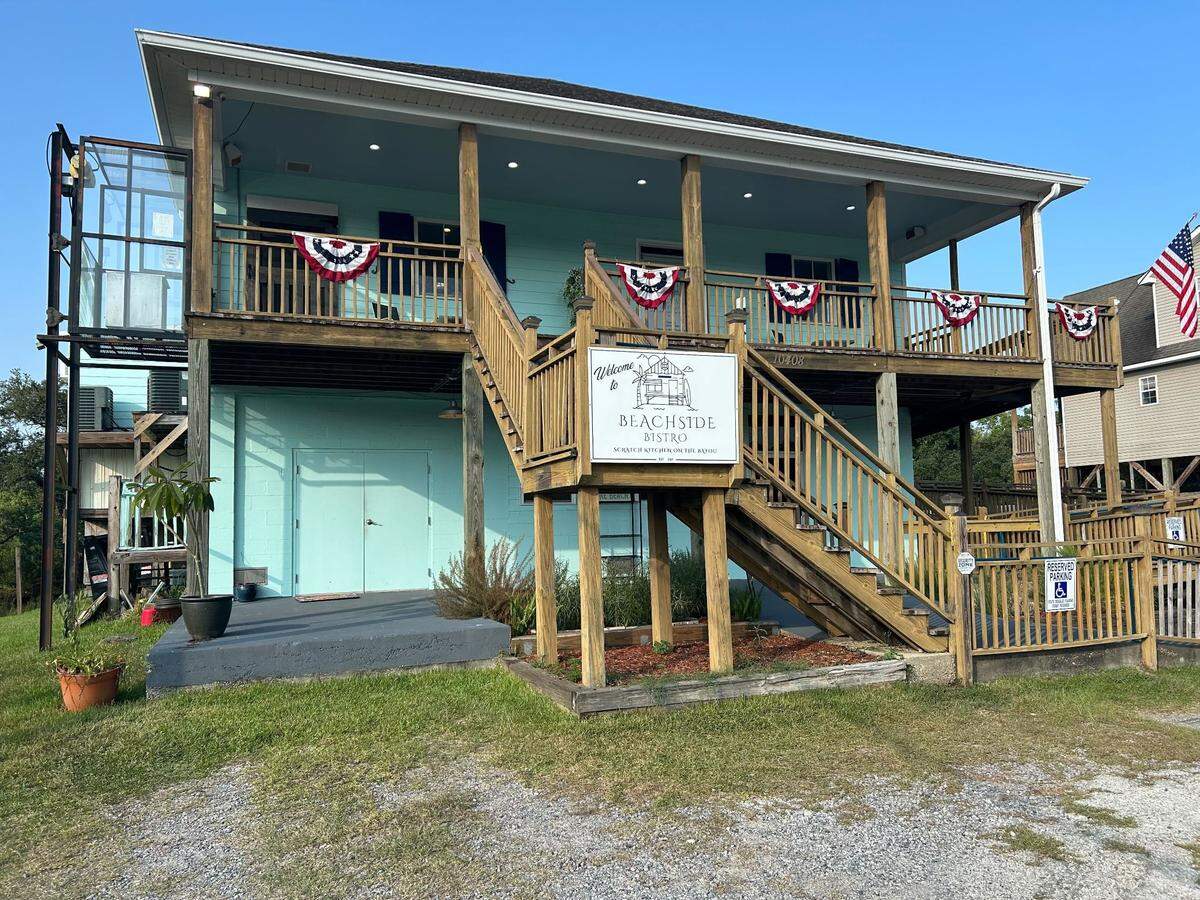New restaurant Beachside Bistro in Bay St. Louis, Mississippi.