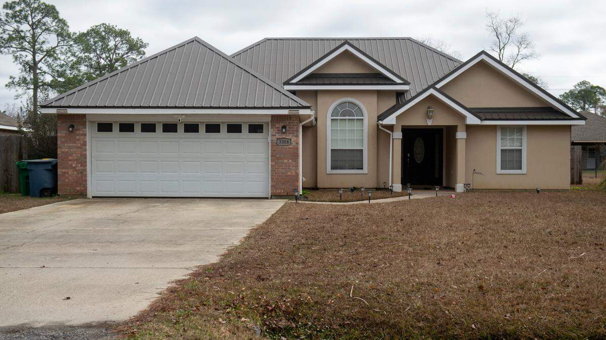 An Airbnb on North 6th Street in Gulf Park Estates on Sunday, Jan. 28, 2024. Shots were fired at a large party at the property Saturday night, police say.