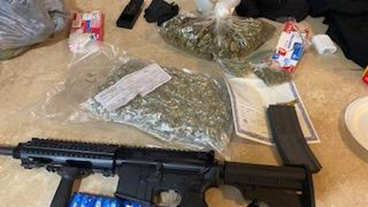 Drugs and weapons were seized during various arrests in Harrison County and Jackson County during Operation Fast Pass.