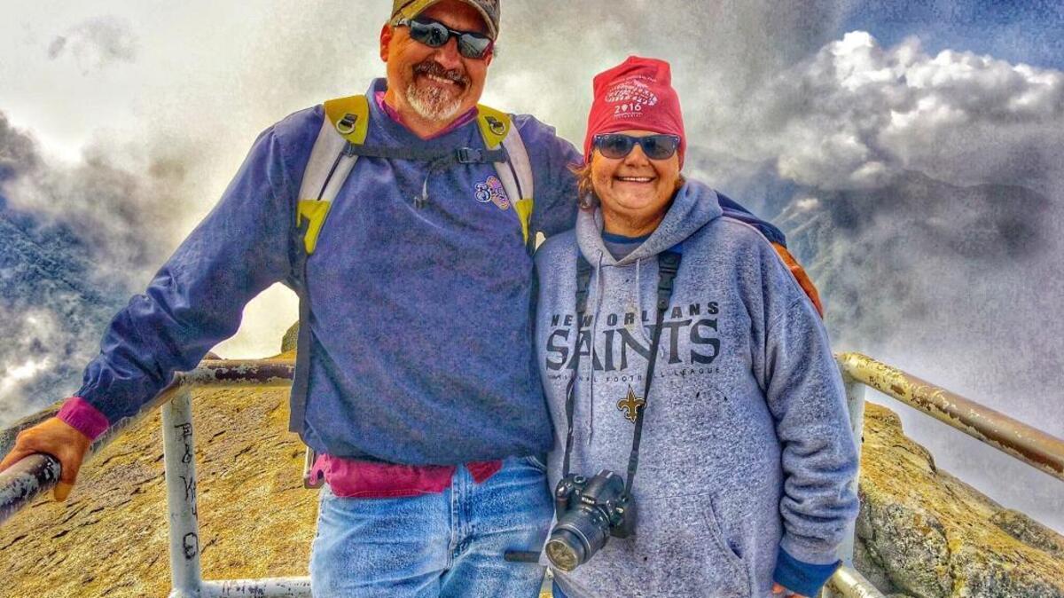 Former Biloxi Shuckers GM Buck Rogers and his wife, Coast native Babs Harris Rogers, hike at Sequoia National Park in California. He recently was named the vice president of the Indianapolis Pacers’ farm team, the Fort Wayne Mad Bugs, after 21 years in Minor League Baseball.