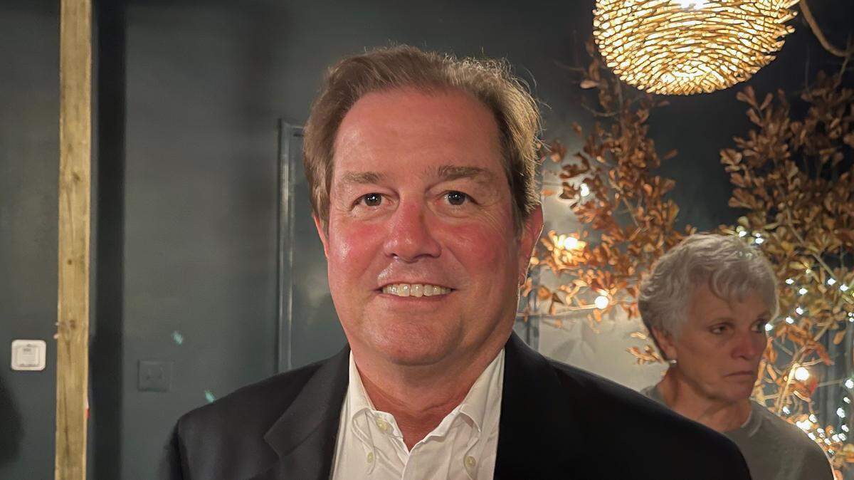 Kenny Holloway poses for a photo at his victory party at The Jackson Pearl event venue after winning the primary runoff election for Ocean Springs mayor on Tuesday, April 27, 2021.