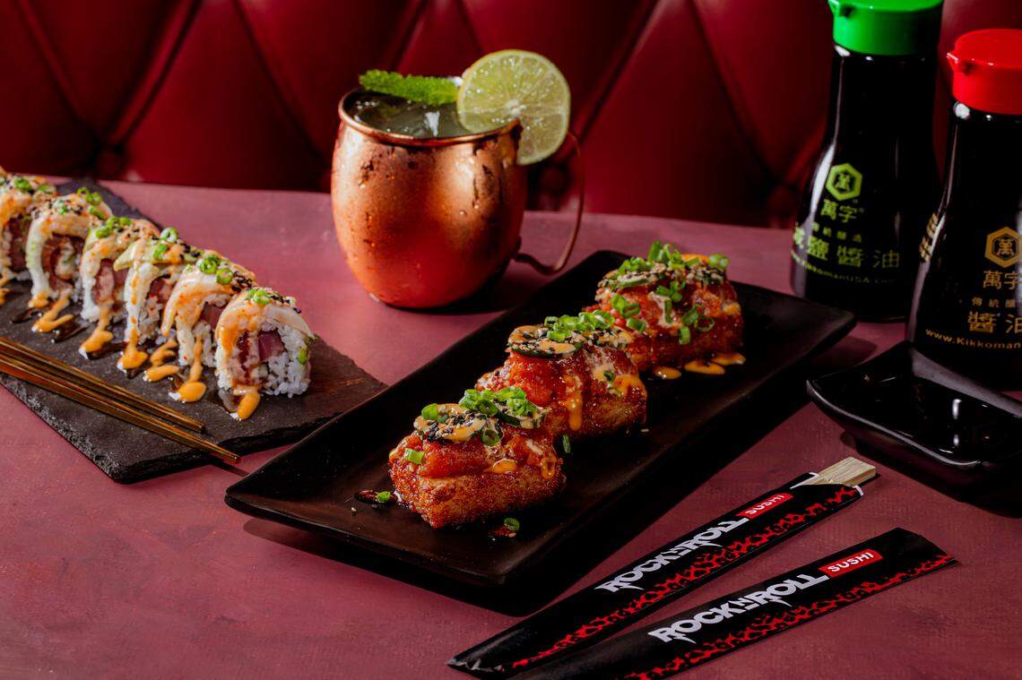 A hot honey roll, spicy tuna crispy rice and sake mule are on the fall menu at Rock N” Roll Sushi at Gulfport and D’Iberville.