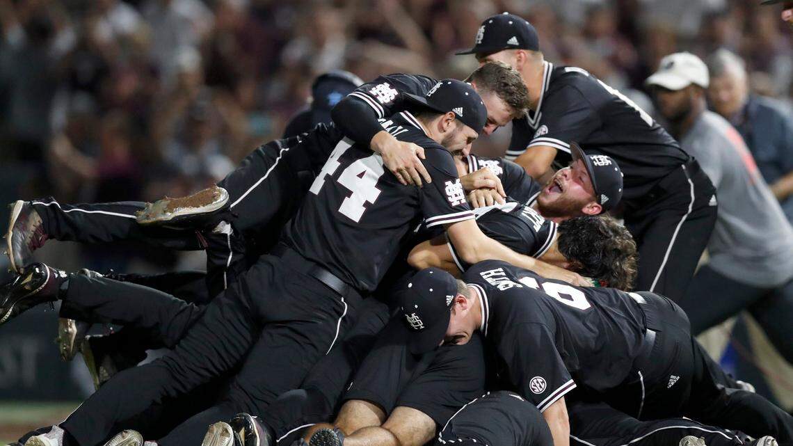Mississippi State heads to the World Series following a big celebration in Starkville