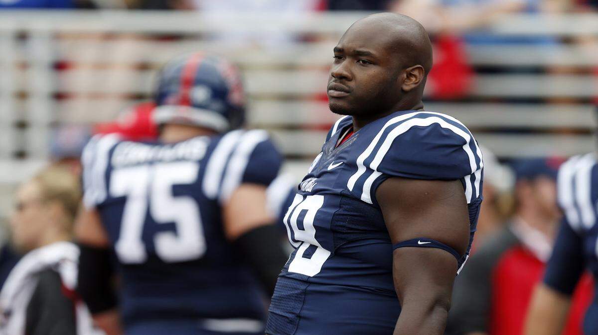 ROGELIO V. SOLIS/ASSOCIATED PRESS 
 Ole Miss offensive linesman Laremy Tunsil (78) could find out about his eligibility this week.