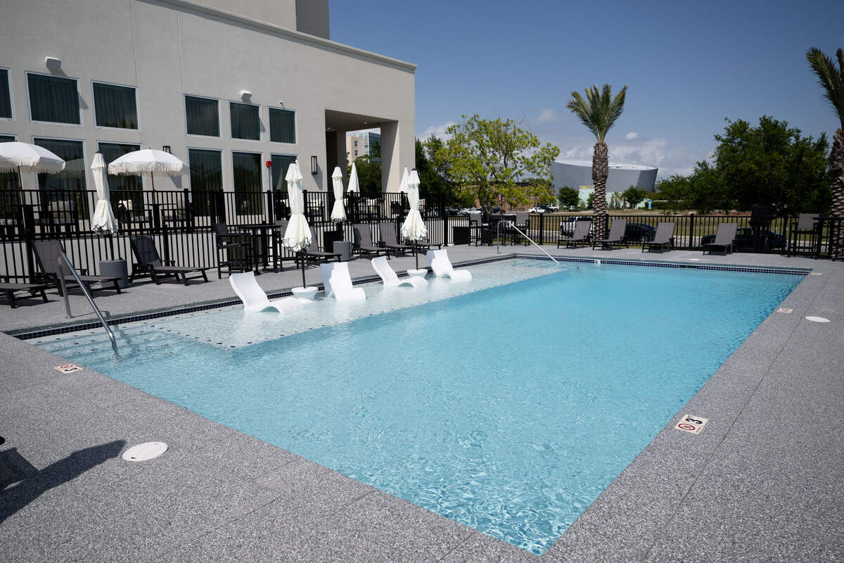Those who stay at the Markham Hotel in Gulfport will relax at the pool with its views of the Mississippi Sound.