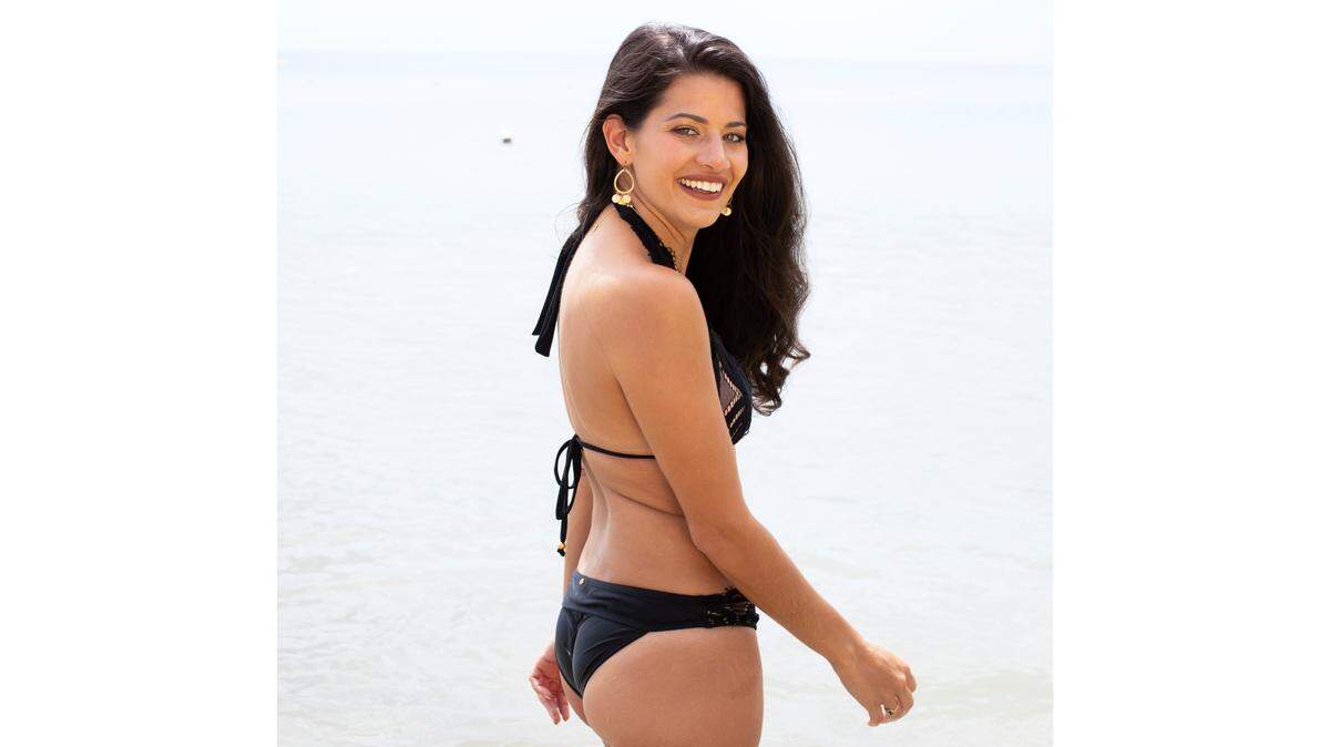 Promotional photo of Ocean Springs boutique owner Brandin Brosh for the Lifetime TV show “Married at First Sight: Honeymoon Island”