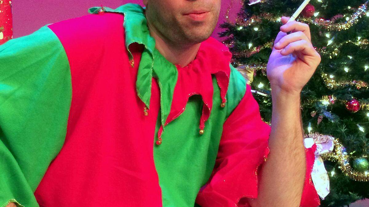 COURTESY CENTER STAGECliff Thompson is Crumpet the Elf