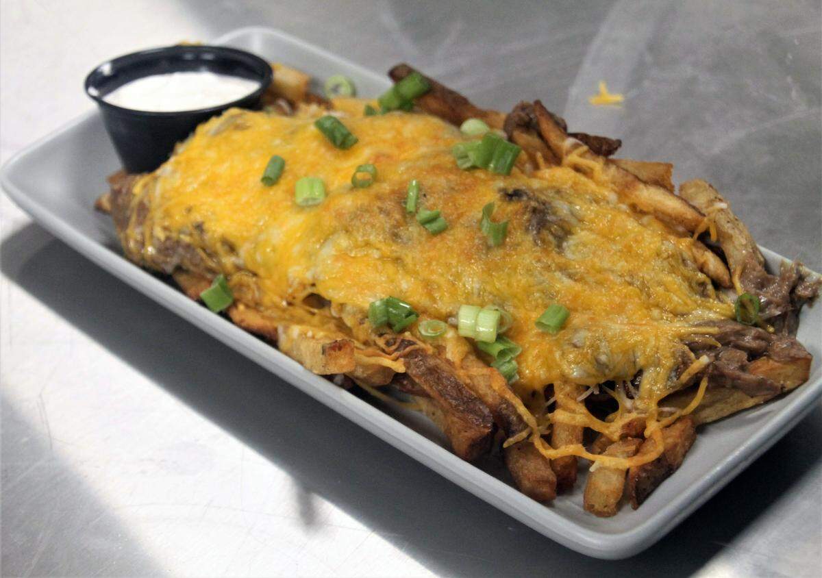 Roast beef debris fries at the new Keg and Barrel restaurant in Ocean Springs.