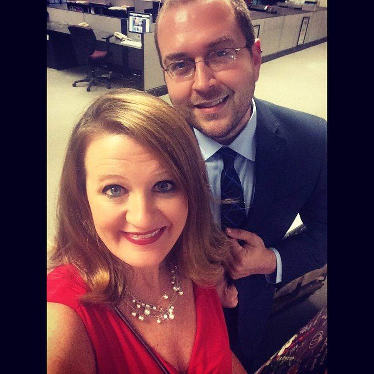 Therese Apel and Dustin Barnes