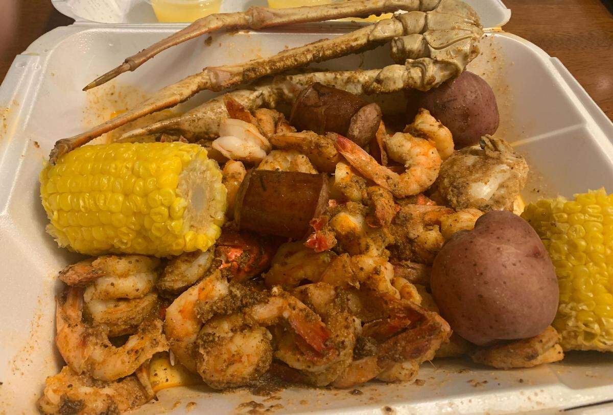 The Under the Sea order at Bozo’s Grocery in Pascagoula.