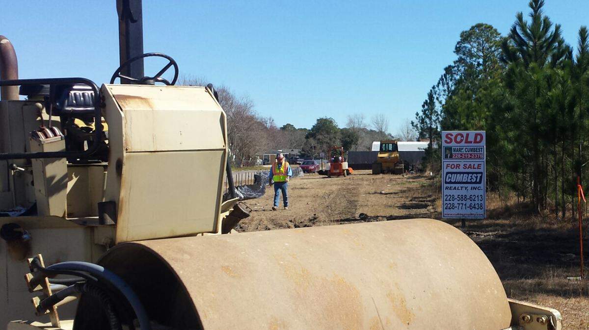 KAREN NELSON 
 
 Site work has begun on the Walmart Neighborhood Market on North Washington Avenue in St. Martin, just north of Ocean Springs. The deal closed last week and already the site is being cleared.