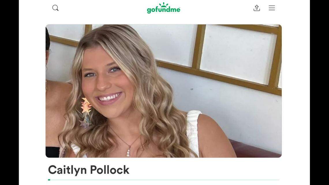 High school student Caitlyn Pollock, 16, was killed when the car she was riding in struck a concrete barrier on Oct. 29, Georgia police say.